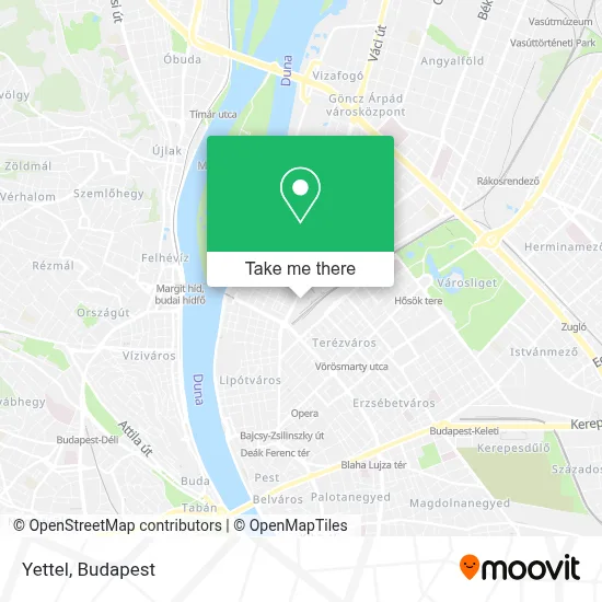 Yettel map