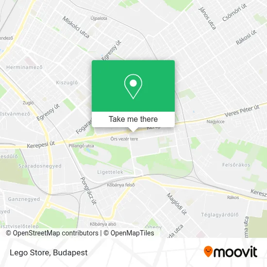 Lego Store map