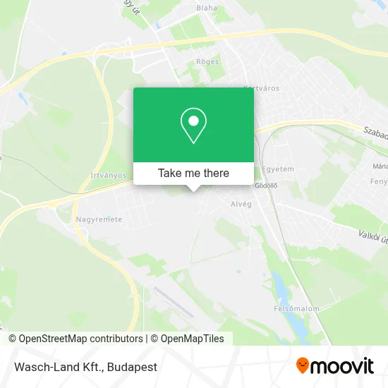 Wasch-Land Kft. map