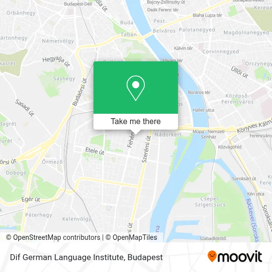 Dif German Language Institute map
