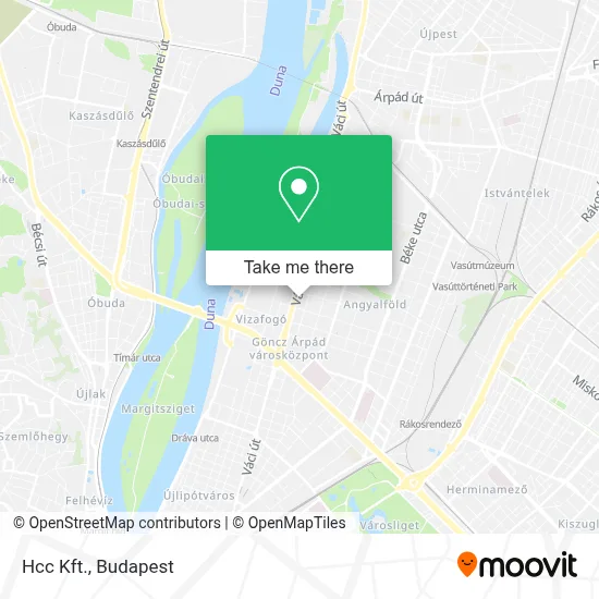 Hcc Kft. map