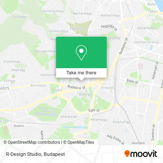 R-Design Studio map