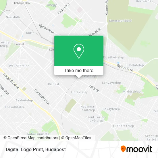 Digital Logo Print map