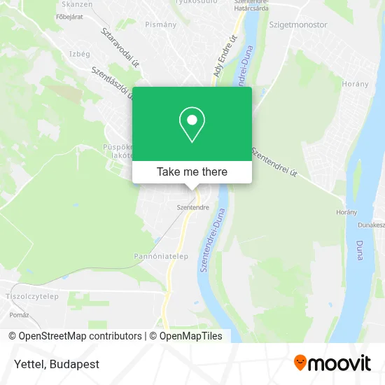 Yettel map