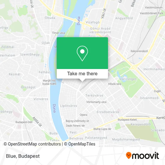 Blue map
