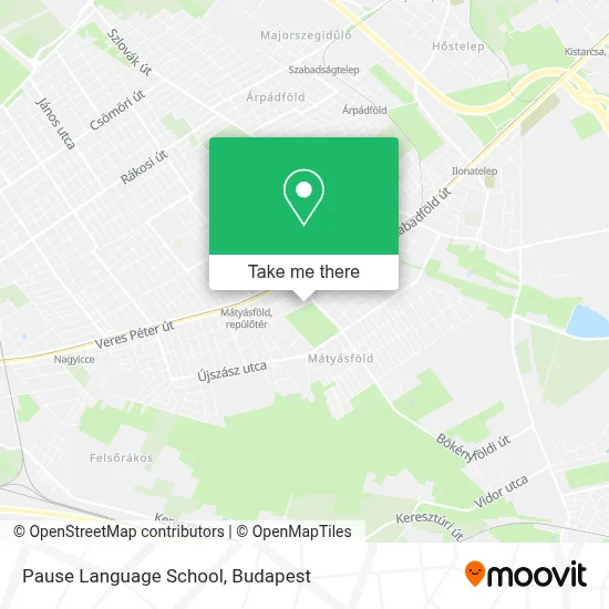 Pause Language School map