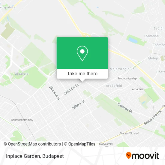Inplace Garden map