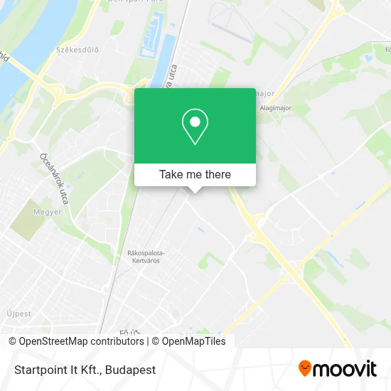 Startpoint It Kft. map