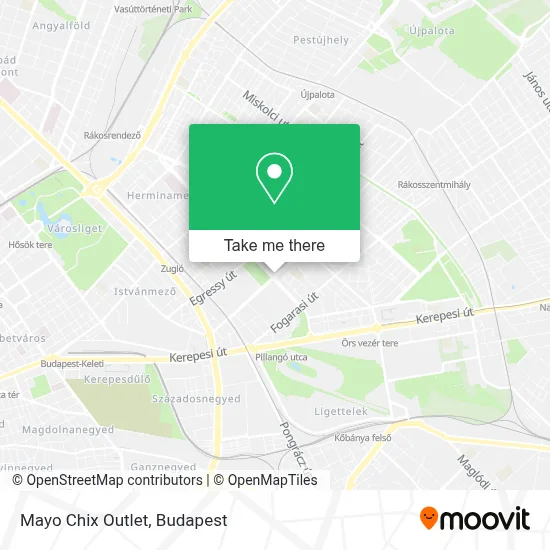 Mayo Chix Outlet map