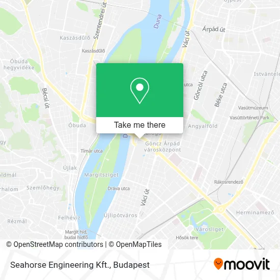 Seahorse Engineering Kft. map