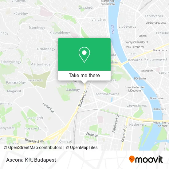 Ascona Kft map