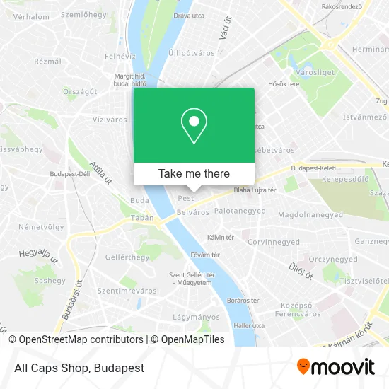 All Caps Shop map
