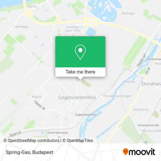 Spring-Gas map