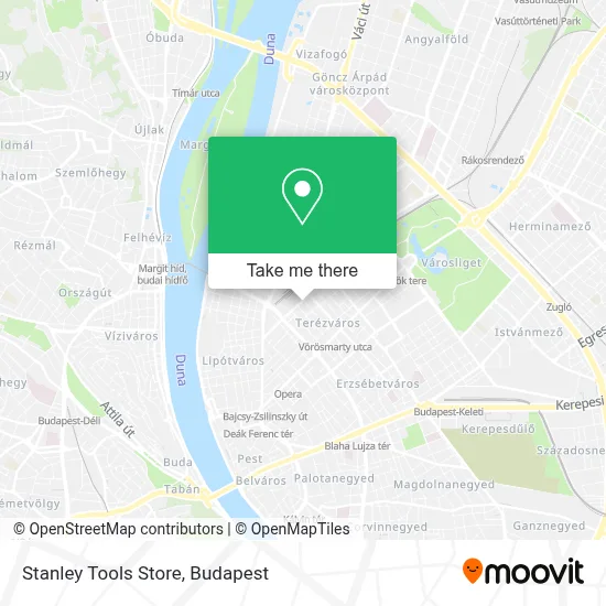 Stanley Tools Store map