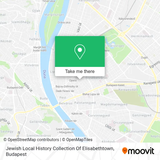 Jewish Local History Collection Of Elisabethtown map