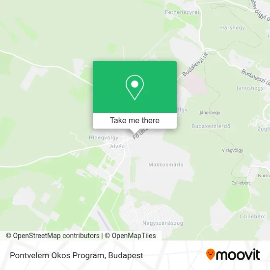 Pontvelem Okos Program map