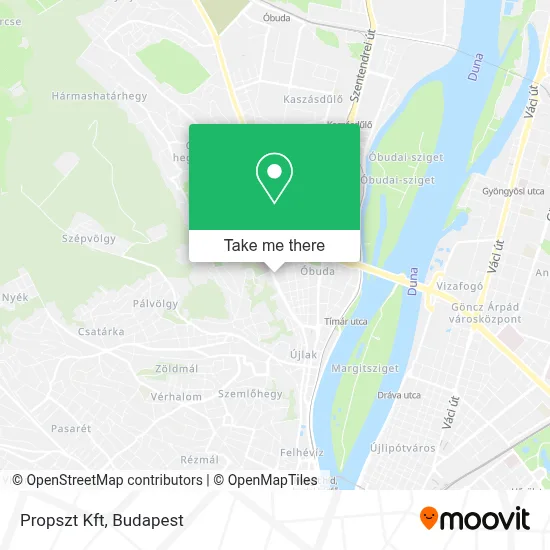 Propszt Kft map