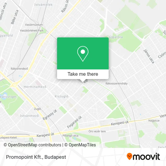 Promopoint Kft. map