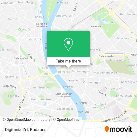 Digitania Zrt map
