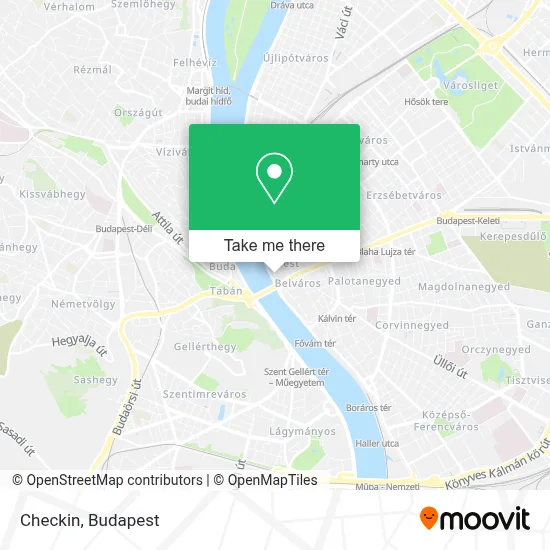 Checkin map