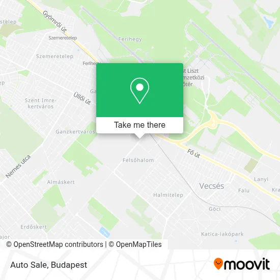 Auto Sale map