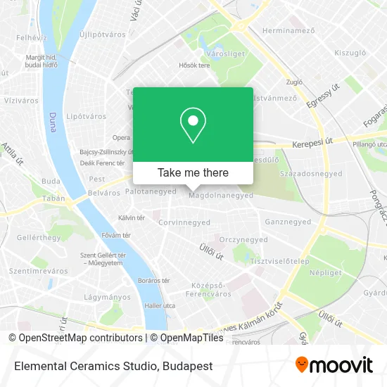 Elemental Ceramics Studio map