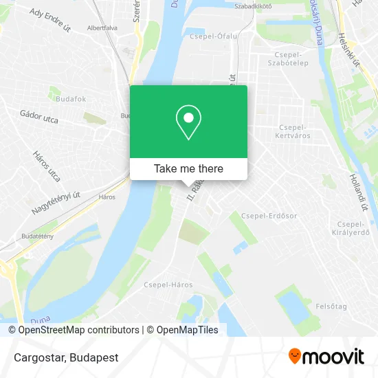 Cargostar map