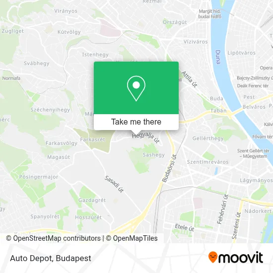 Auto Depo map