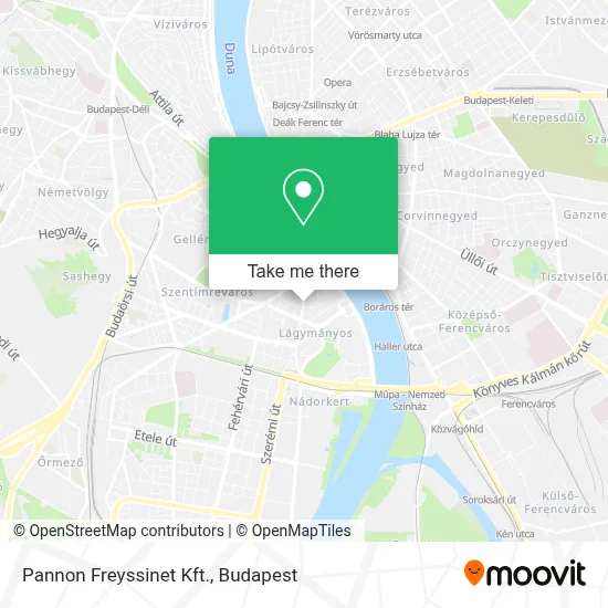 Pannon Freyssinet Kft. map
