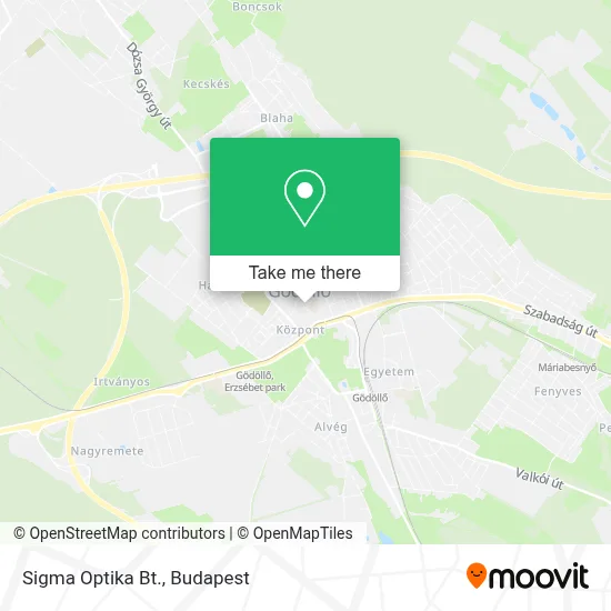 Sigma Optika Bt. map