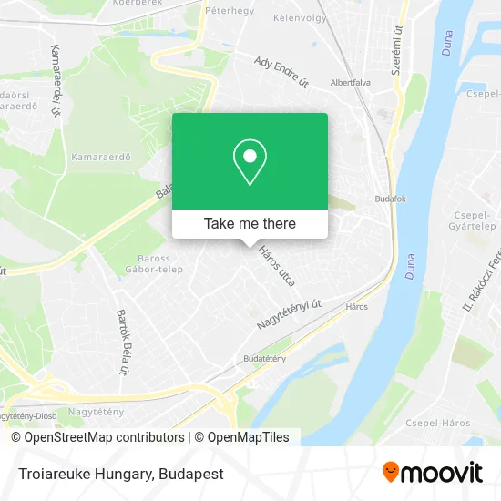 Troiareuke Hungary map