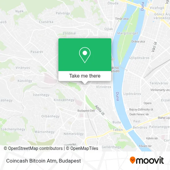 Coincash Bitcoin Atm map