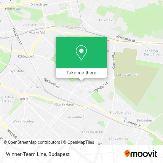 Winner-Team Line map