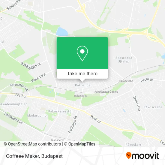 Coffeee Maker map