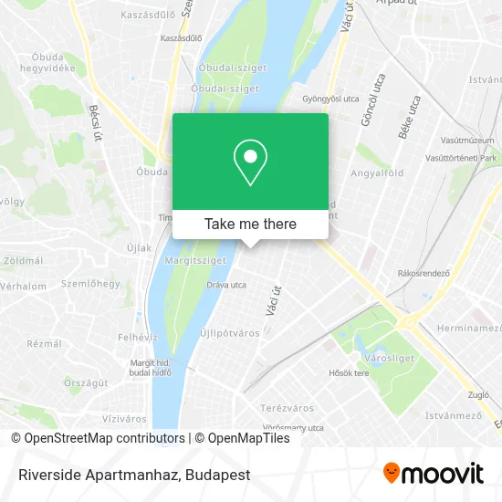 Riverside Apartmanhaz map
