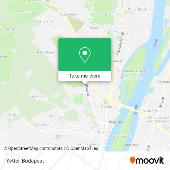 Yettel map