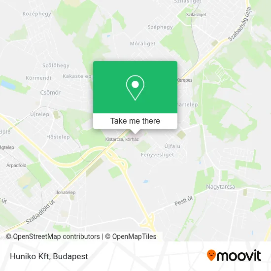 Huniko Kft map