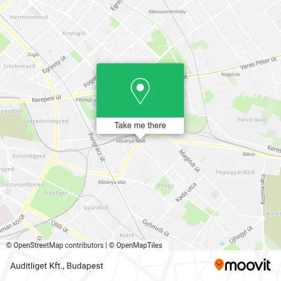 Auditliget Kft. map