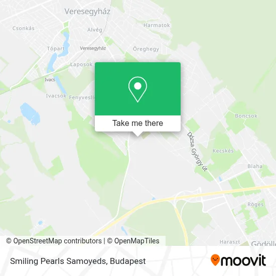 Smiling Pearls Samoyeds map