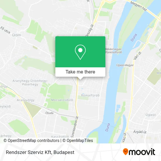 Rendszer Szerviz Kft map