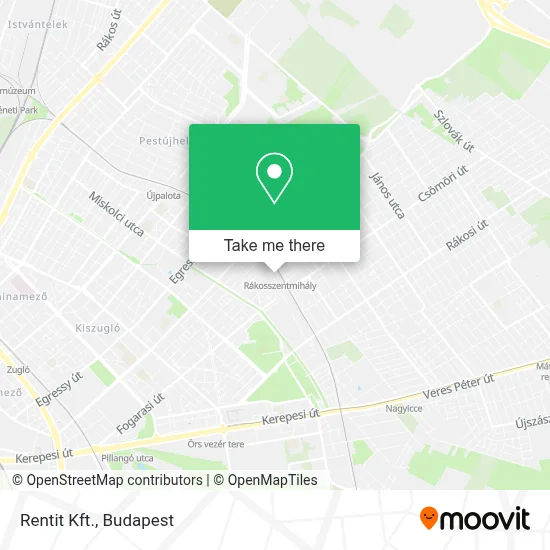 Rentit Kft. map