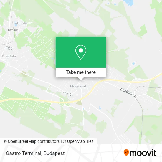 Gastro Terminal map