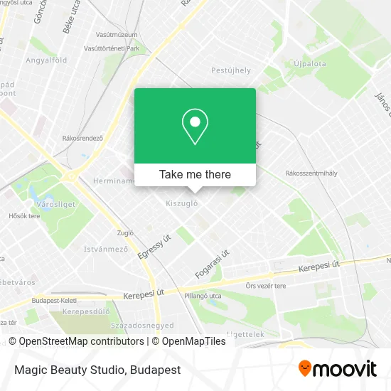 Magic Beauty Studio map
