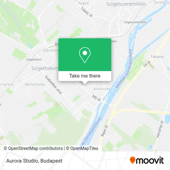 Aurora Studio map