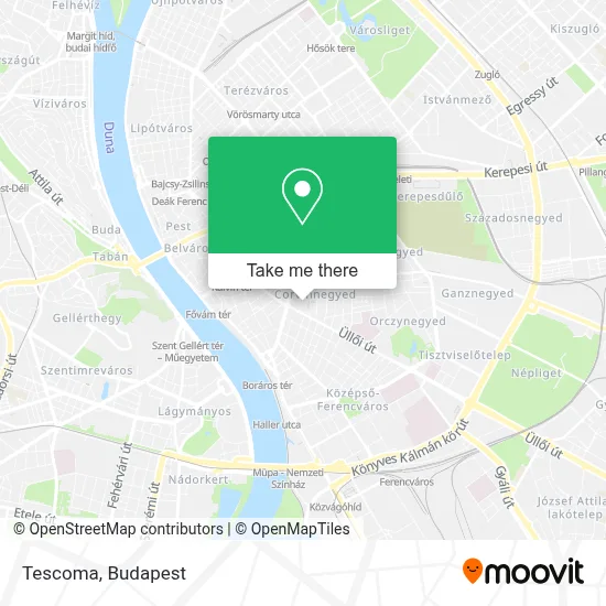 Tescoma map