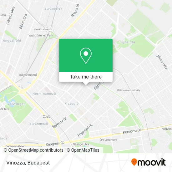 Vinozza map