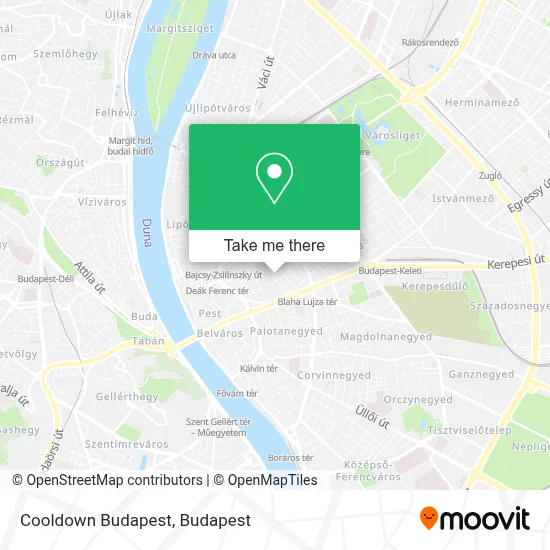Cooldown Budapest map