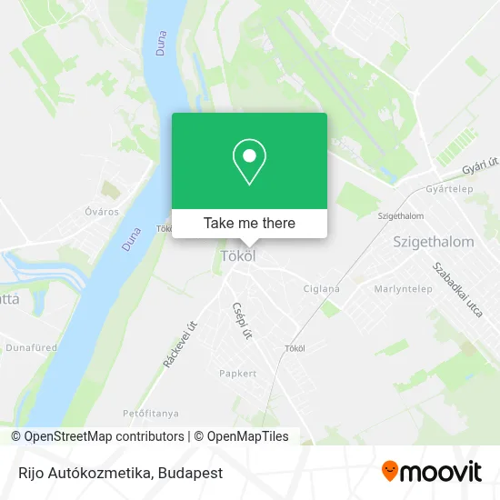 Rijo Autókozmetika map