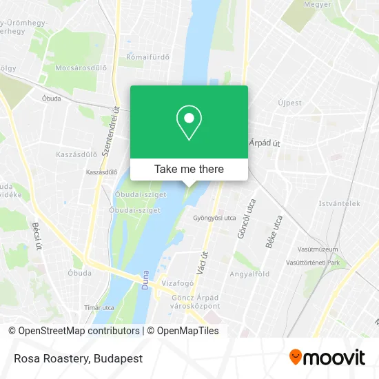 Rosa Roastery map