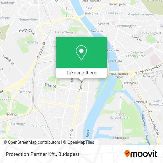 Protection Partner Kft. map